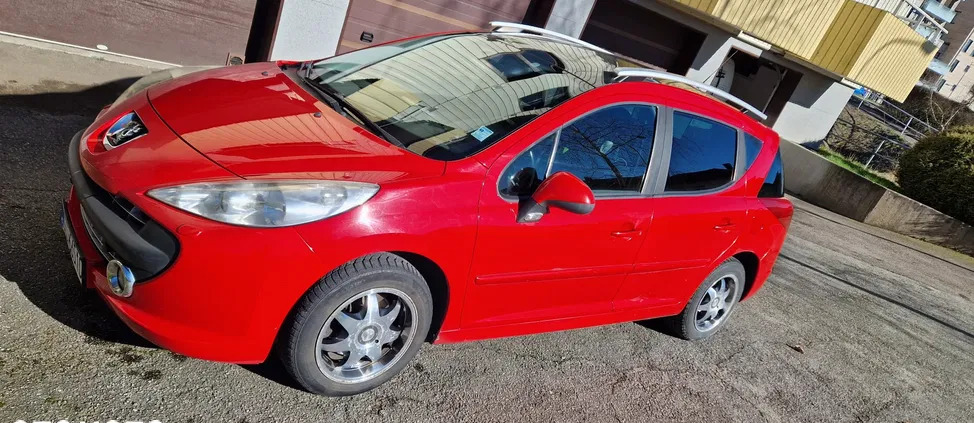 wielkopolskie Peugeot 207 cena 6499 przebieg: 167000, rok produkcji 2008 z Koźmin Wielkopolski